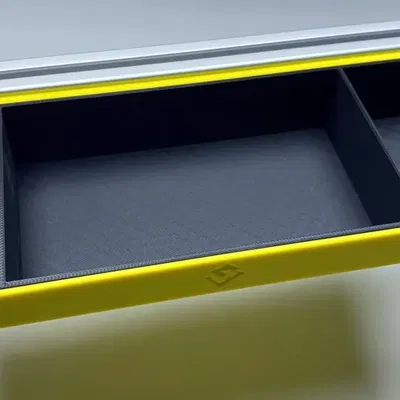 MT-SYSTEM Inlay L: Khay chia ngăn 3 ô ngang