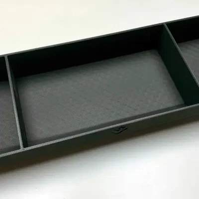 MT-SYSTEM Inlay L: Khay chia ngăn 3 ô ngang