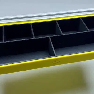 MT-SYSTEM Inlay L: Hộp chia ngăn với 7 khay (Sortimenteinsatz)