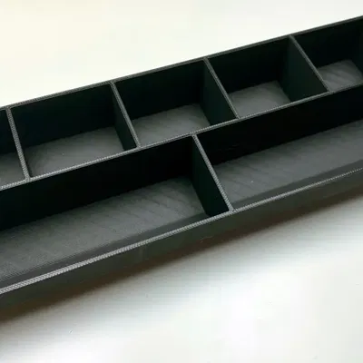 MT-SYSTEM Inlay L: Hộp chia ngăn với 7 khay (Sortimenteinsatz)