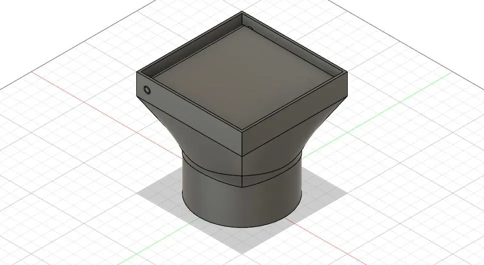 Nắp chặn cho ống gió mềm 4 inch - Image 1