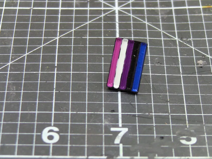 Ghim cài 5 thanh màu cờ Pride - Image 4