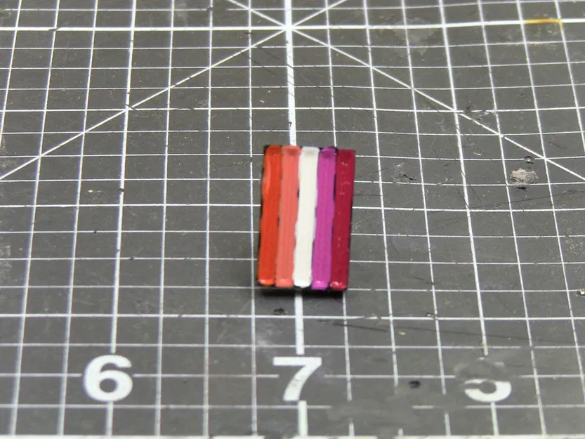 Ghim cài 5 thanh màu cờ Pride - Image 5