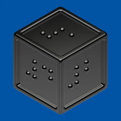 Bộ Xúc Xắc Braille