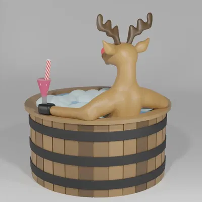 Hot Tub Rudolph