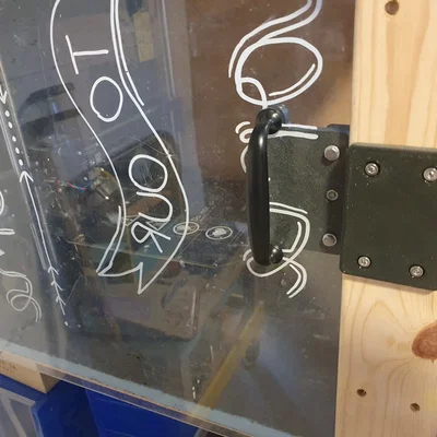 Lẫy Cửa Nam Châm Cho Vỏ Máy In IKEA HEJNE