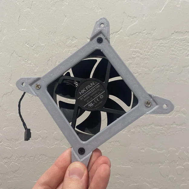 Bộ chuyển đổi quạt case PC từ 120mm sang 92mm - Image 2