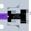 Lẫy Cửa Nam Châm Cho Vỏ Máy In IKEA HEJNE - Thumbnail 6