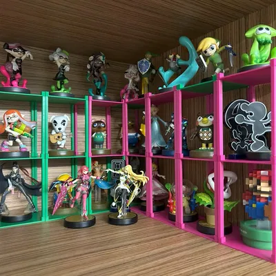 Kệ trưng bày Amiibo / Mô hình có thể xếp chồng