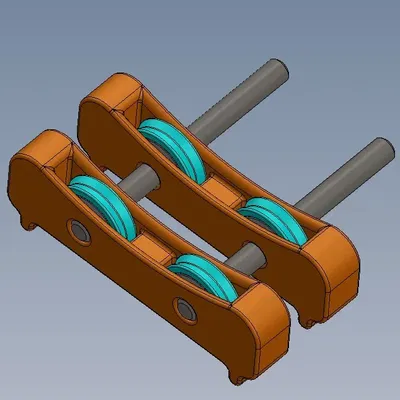 Giá đỡ cuộn dây có ổ bi