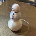 Cute Snowman with a Top Hat - Thumbnail 2