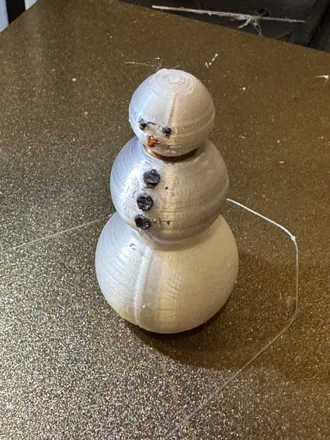 Cute Snowman with a Top Hat - Image 5