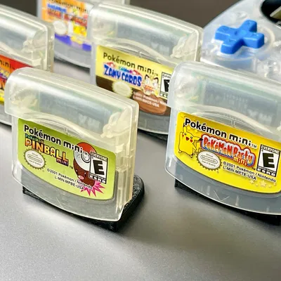 Minimal Pokémon mini Cartridge Display Stand