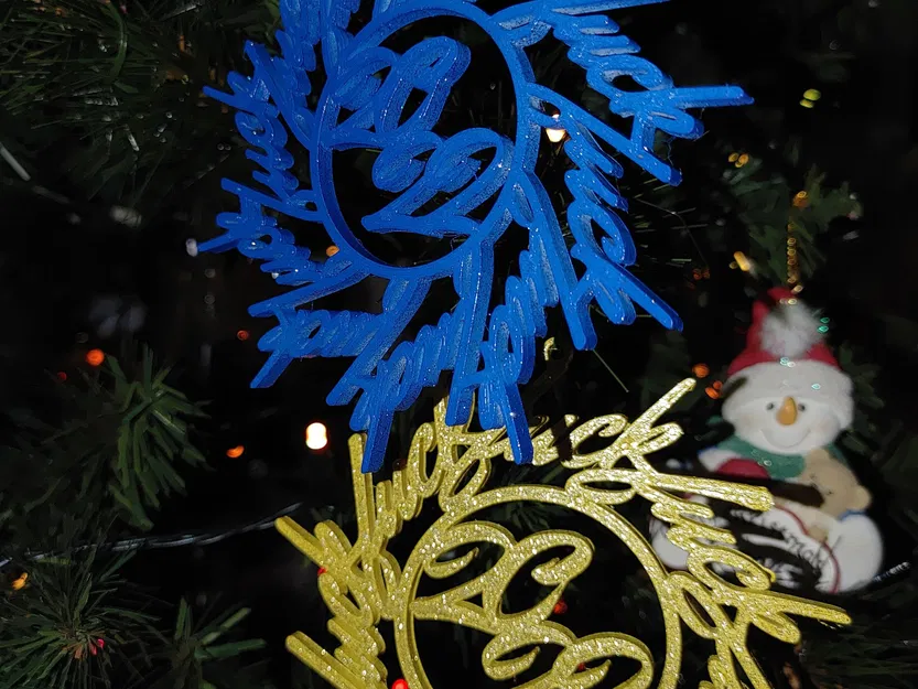 Bông Tuyết Chữ Tùy Chỉnh - Image 2