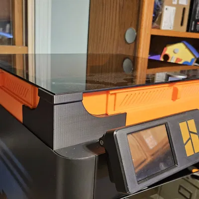 Bambu Lab P1P/P1S Top Glass Riser with mount for WyzeCAM2