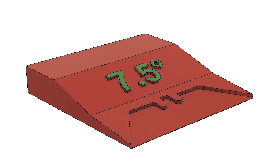 Utility Blade Sharpening Block - F360 - Image 2