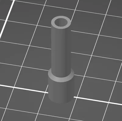 Endcap for PTFE/bowden tubes