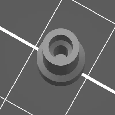 Endcap for PTFE/bowden tubes