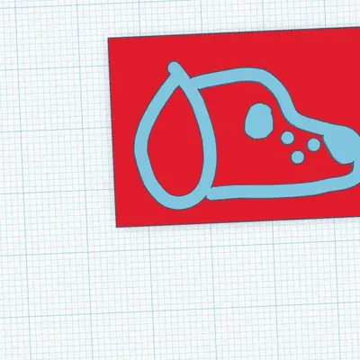 Thẻ hình con chó hoạt hình