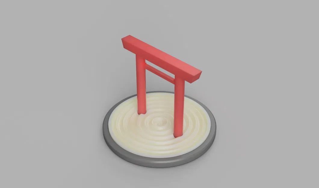 Cổng Torii Trên Vườn Cát - Image 2