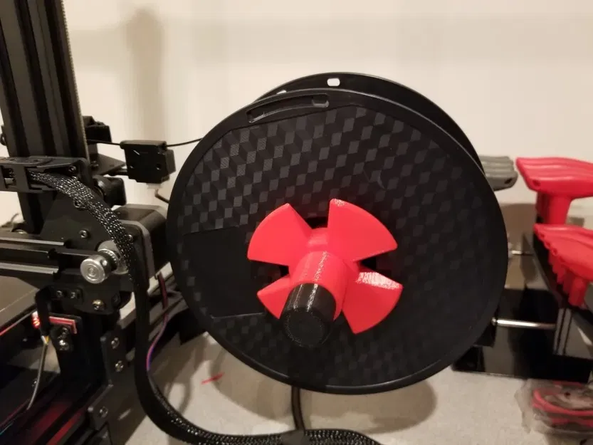 Nắp Chụp Cuối Cho Giá Đỡ Cuộn Dây Filament Ender 3 Deluxe - Image 2