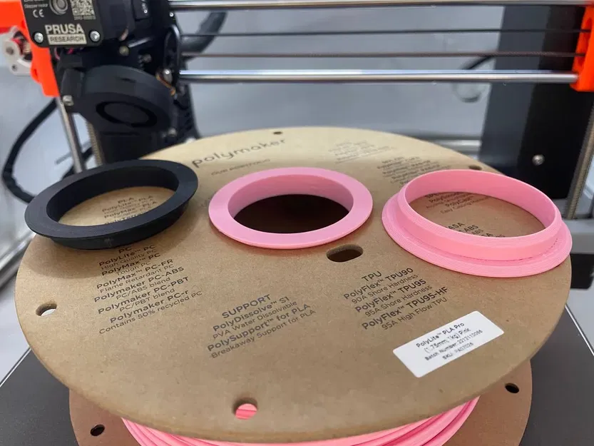 Minimal Cardboard Spool Adapter - OpenSCAD - Image 1