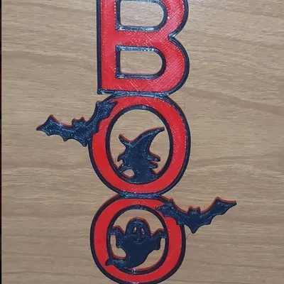 BIỂN CHỮ BOO HALLOWEEN CÙNG PHÙ THỦY VÀ DƠI