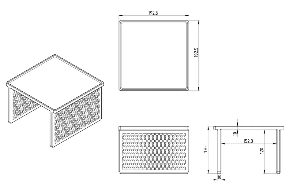 Bàn Trà "Couch Table" - Image 2