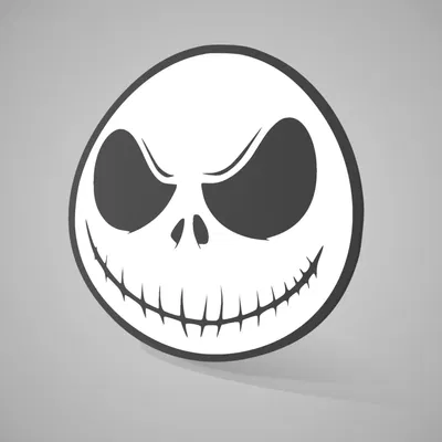 Đế lót ly hình mặt Jack Skellington