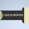 Cái cạp cạp I love 3D Printing - Thumbnail 1