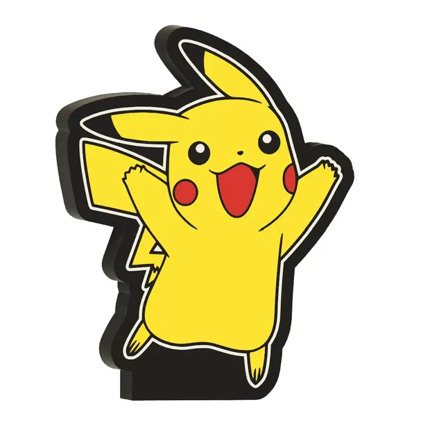 Hộp đèn LED Pikachu Nhảy 3D - Image 2