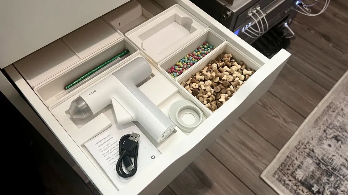 Khay Súng Bắn Keo HOTO EasyFlow Chuẩn Gridfinity - Image 1