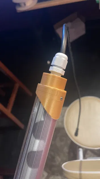 Modified LED Tube Cap - Image 1