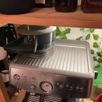 Phễu Mở Rộng Máy Sage Barista Express (Impress) Có Máng