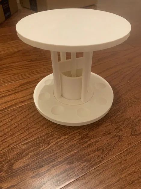 Bảng pha màu có máy khuấy và chân đế - Image 1