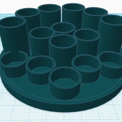 Khu Vườn Zen Hình Tròn