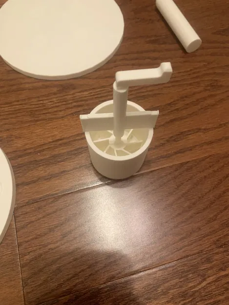 Bảng pha màu có máy khuấy và chân đế - Image 3