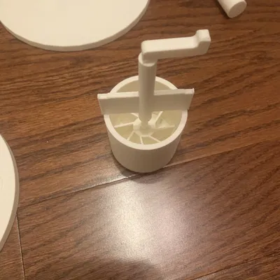 Bảng pha màu có máy khuấy và chân đế