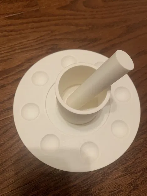 Bảng pha màu có máy khuấy và chân đế - Image 6