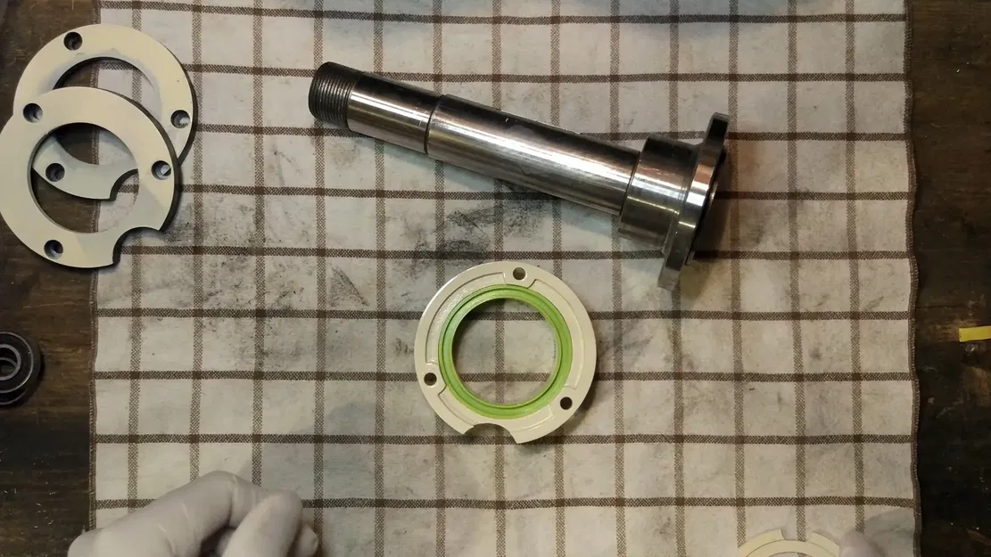 Chống bụi Vòng bi côn Máy tiện Mini + phụ kiện - Image 1