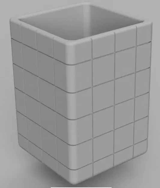 Tiled Cup - Art Deco Organizer System - Image 1