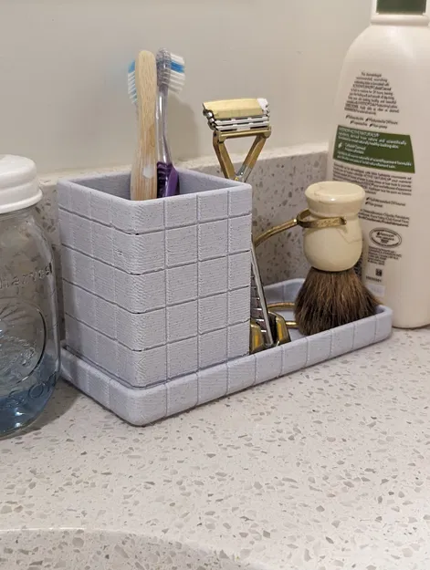 Tiled Cup - Art Deco Organizer System - Image 2