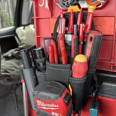 Túi Đựng Đồ Nghề ToughBuilt 7 Ngăn - Cỡ Lớn - Đế Lót In 3D