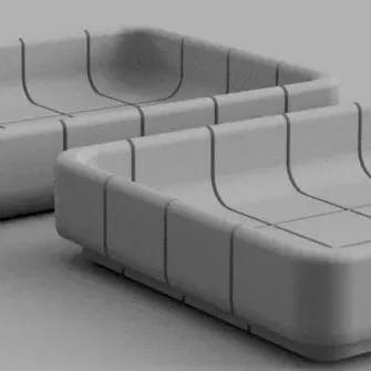 Khay Gạch - Hệ Thống Tổ Chức Phong Cách Art Deco