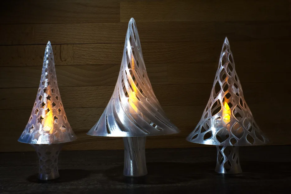 Bộ ba cây thông Noel - Không cần supports & dễ in - Image 2