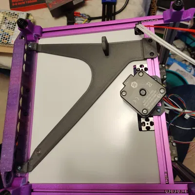 Power supply unit screw-on bracket for Voron0.1 or Voron0.2