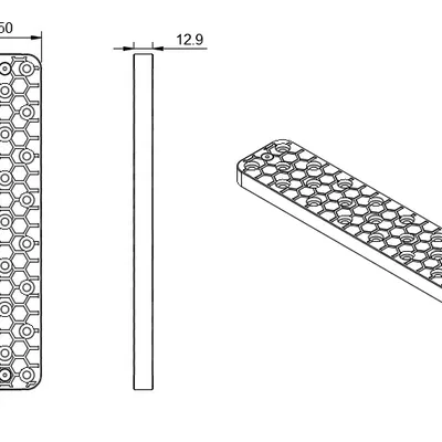 Giá Đỡ Dao Nam Châm Treo Tường