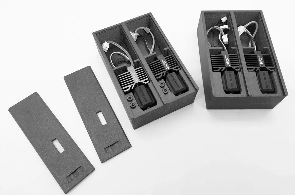 Hộp Quạt Tản Nhiệt Hotend Bambu Lab 2x/4x (X1C/P1P) Remix - Image 2