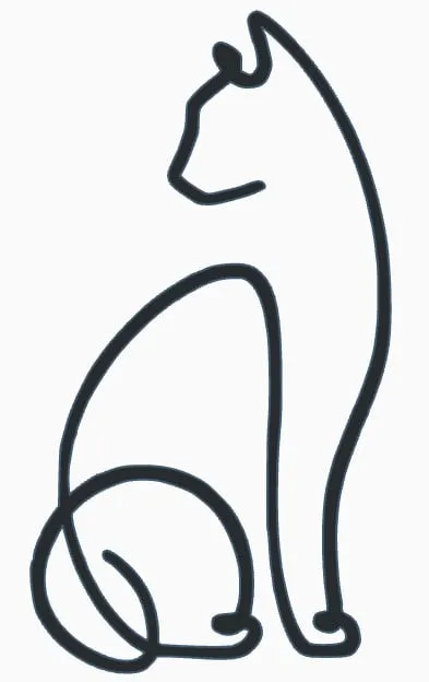 Tranh mèo 2D - Image 3
