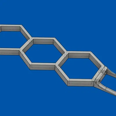 Chậu cây hình lục giác có thể ghép nối